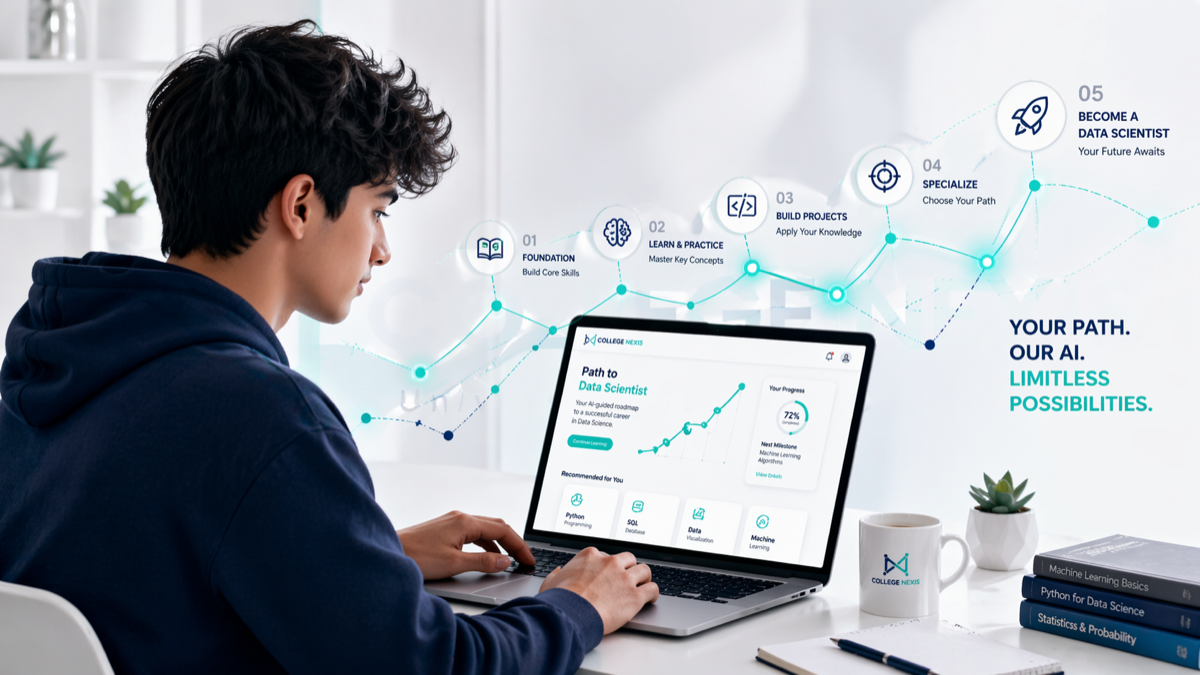 College Nexis AI Student Success Platform Dashboard